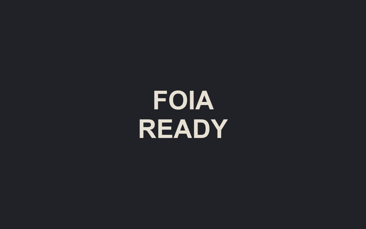 FOIA Ready screenshot